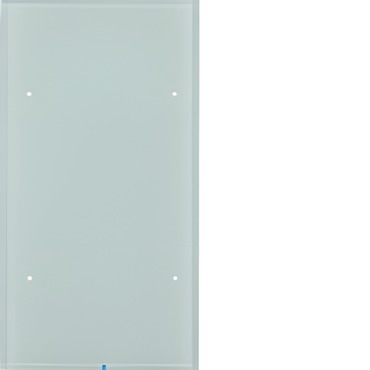 HAG 75142850 Dotykový sensor 2-násobný komfort, Berker R.3, sklo, bílá