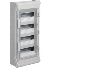 Rozvodnice nástěnná HAG VE412L, vector II, IP65, 3-řadá 48 mod.