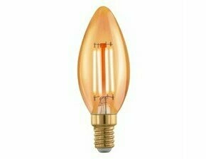 LED žárovka EGLO LM-E14-LED C35 4W AMBER 1700K 1STK