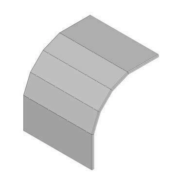KOPOS VKO 90X35X300 S  VÍKO OBLOUKU KLESAJ. 90°