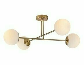 Svítidlo stropní RABALUX 71082 KIARA zlatá E27 4x MAX 35W