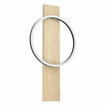 EGLO LED-WL/1 SCHWARZ/EICHEFARBEN 'BOYAL'