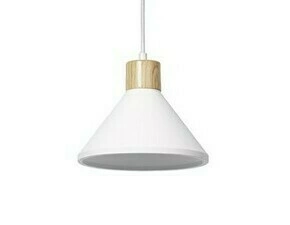 Svítidlo dekorativní OSRAM DECOR PLASTER WOOD PEND 220 E27 WT OSRAM