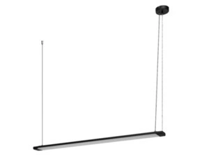 LED svítidlo LEDVANCE OFFICE LINE SLAB 1.2M 40W840 DIM BK