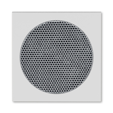 Kryt pro reproduktor ABB Levit 5016H-A00075 16, šedá, AudioWorld, s kulatou mřížkou (55x55 mm)
