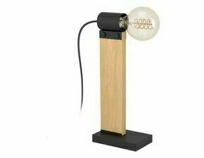 Svítidlo stolní EGLO TL 1 E27 SCHWARZ HOLZ BAILRIGG