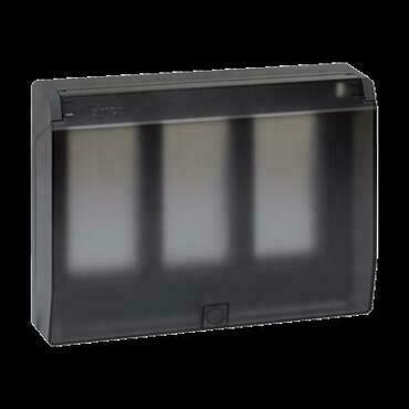 Rámeček SIMON 51040103-038, s krytem ke kr. zapust. Simon 500, 3M, nebo 6M K45, šedá grafit