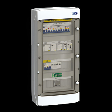 Fotovoltaický rozvaděč NG 53 7035.01, AC-40A funkce backup (GoodWe, Growatt, Solax apod. do 10kW)