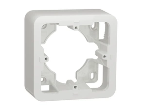 SCHN NU840218 Unica Pro - Krabice na omítku jednonásobná, Bílá