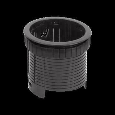 Objímka montážní SIMON KTLA4, Teleblok, šedá grafitová