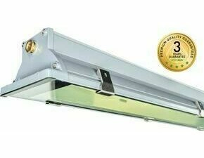 Svítidlo průmyslové prachotěsné GREENLUX DUST kov LED 2xT8/120cm, IP65