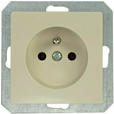 Zásuvka GREENLUX PREMIUM ZA-16 M, chrom