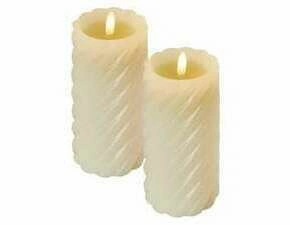 EMOS DCCV17 2LED RND CAND FLICKER WW T
