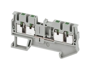 SCHN NSYTRP24 Push-in svorka, 4 body, 2,5mm2, šedá (obj. mn. 50ks)