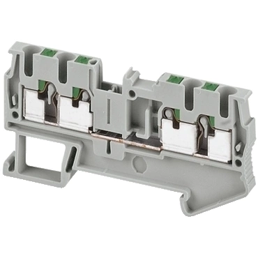 SCHN NSYTRP24 Push-in svorka, 4 body, 2,5mm2, šedá (obj. mn. 50ks)