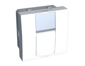 ALB44380 Kryt,dat.zásuvky RJ45 Keystone AMP, polar