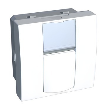 ALB44380 Kryt,dat.zásuvky RJ45 Keystone AMP, polar