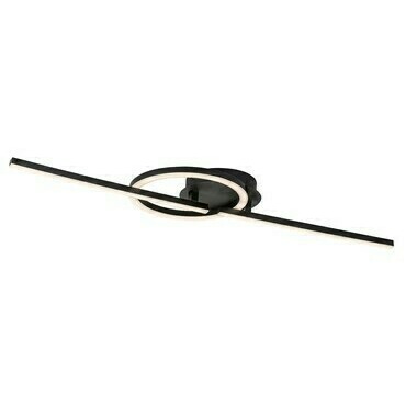 Stropní svítidlo Twisterra černá LED 24W RABALUX 71395