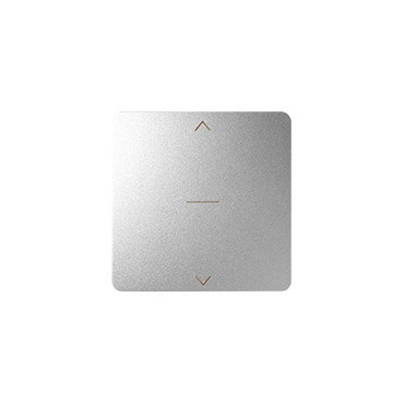 Kryt SIMON 82033-93, k přístrojům 75333-39, hliníková