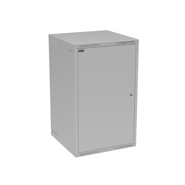 Rozvaděč nástěnný SOLARIX GrandN-20U-66-21-G, 19", 20U, RAL 7035, 600x600 mm, plechové dveře