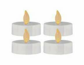 EMOS DCCV16 4LED SET WH TEA FLICKER VNT