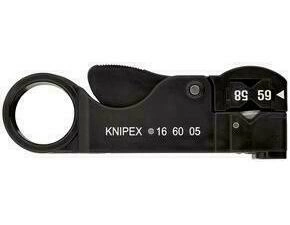 KNIPEX 16 60 05 SB Nástroj odizolovací na koaxiální kabely