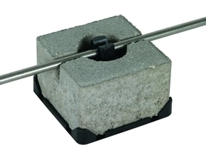 DEHN 253015  Podpěra vedení FB pro ploché střechy Beton C35/45, jednobodové uložení drátu, pro p DEH DEHN