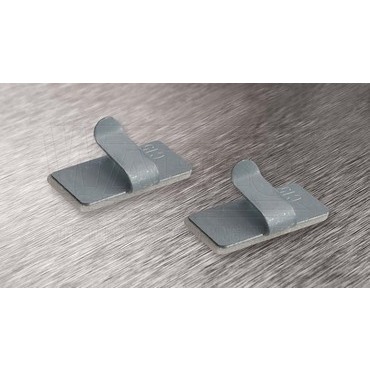 wpr9910 HOC-25S kabelová samolepící kovová příchytka HOOKER Clip, délka ohebného poutka 25 mm