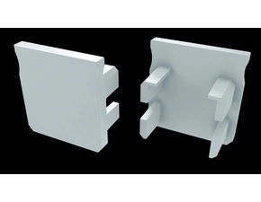 Koncovka profilu GREENLUX EC-PROFIL Y WHITE (12-0091-01)