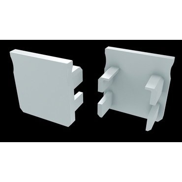 Koncovka profilu GREENLUX EC-PROFIL Y WHITE (12-0091-01)