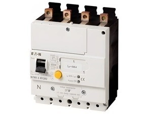 Spoušť chráničová EATON 104612 NZM1-4-XFI30U,pro NZM1, 4pól, spodní montáž, In=100A, Idn=0.03A