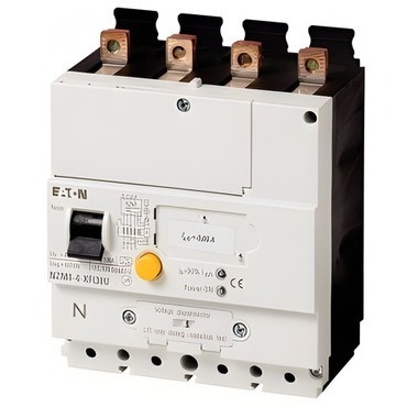 Spoušť chráničová EATON 104612 NZM1-4-XFI30U,pro NZM1, 4pól, spodní montáž, In=100A, Idn=0.03A