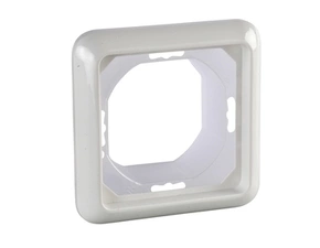 SCHN 224144 ELSO Fashion IP44 - krycí rámeček, jednonásobný IP44, čistě bílá