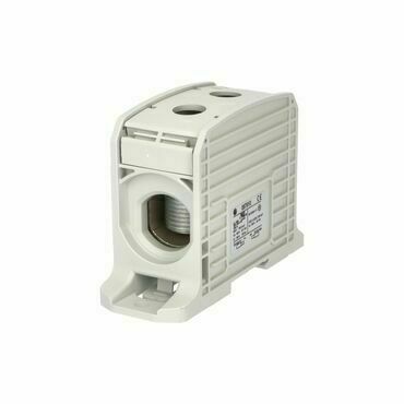 EL 1006050 Svorka univerzální RKA 300 LG, 520A, 1pól., AL/CU, šedá, na DIN/na panel (bal.1)