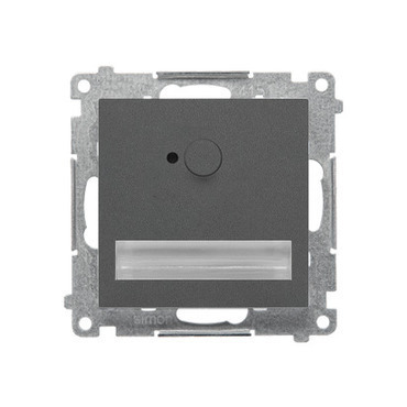 LED osvětlení SIMON TOSC5K.01/116, s pohyb. senzorem, 230V/1,4W, studená bílá, grafitová matná