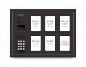 CZPHONE 4004093015 S elektronickým papírem (E-INK) FlatLine: MĚDĚNÁ - MELODY: klávesnice až 80 jmen