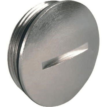 SCHM AG-8711.08 Závitová záslepka Pg11 kov kruhová -40 až 100°C dél záv 6mm