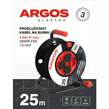 BUBEN 4Z 25M 1,5MM GUMA ARGOS