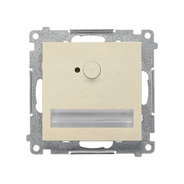 LED osvětlení SIMON TOSC5K.01/144, s pohyb. senzorem, 230V/1,4W, studená bílá, champagne matná