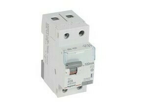 Chránič dvoupolový LEGRAND 411520 TX3 CHRÁN. 2P 40A 100MA AC