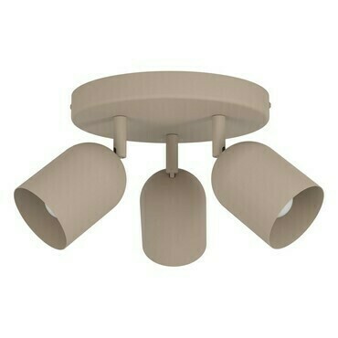 Bodové svítidlo TILSTON písková O250 mm 3x40W EGLO