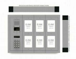 CZPHONE 4004092035 S elektronickým papírem (E-INK) FlatLine: SVĚTLE ŠEDÁ - MELODY: klávesnice až 96