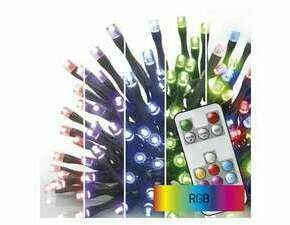 EMOS D4AA02 96LED 10M IP44 TIMER RC RGB