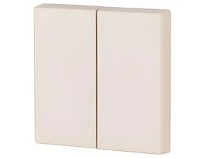 EATON 172989 CWIZ-02/32 Kryt RF tlačítka 2x1/2 55x55mm, Krémová, lesklá