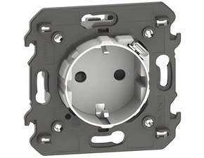 LEG KW4141USB LNOW 2P+T USB SCHUK ŠRO BÍLÁ