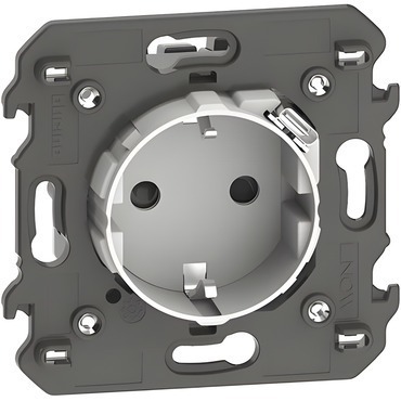 LEG KW4141USB LNOW 2P+T USB SCHUK ŠRO BÍLÁ