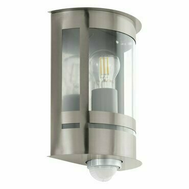 Svítidlo venkovní EGLO AL-WL 1 M.SENSOR EDELSTAHL TRIBANO, nástěnné