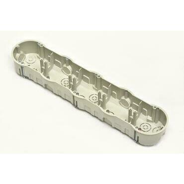 MALPRO A.0048SZ Krabice PK 60 850°C pětinásobná, do sádrokartonu, šedá