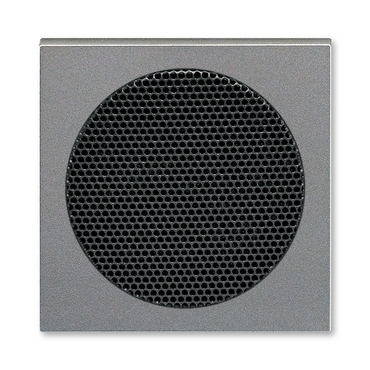 Kryt pro reproduktor ABB Levit 5016H-A00075 69, ocelová, AudioWorld, s kulatou mřížkou (55x55 mm)