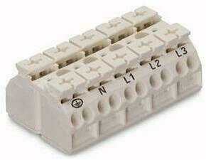 WAGO 862-1605/999-950 4vodičová přístrojová přípojná svorka